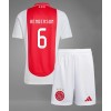 Ajax Jordan Henderson #6 Hemmaställ Barn 2024-25 Korta ärmar (+ Korta byxor)